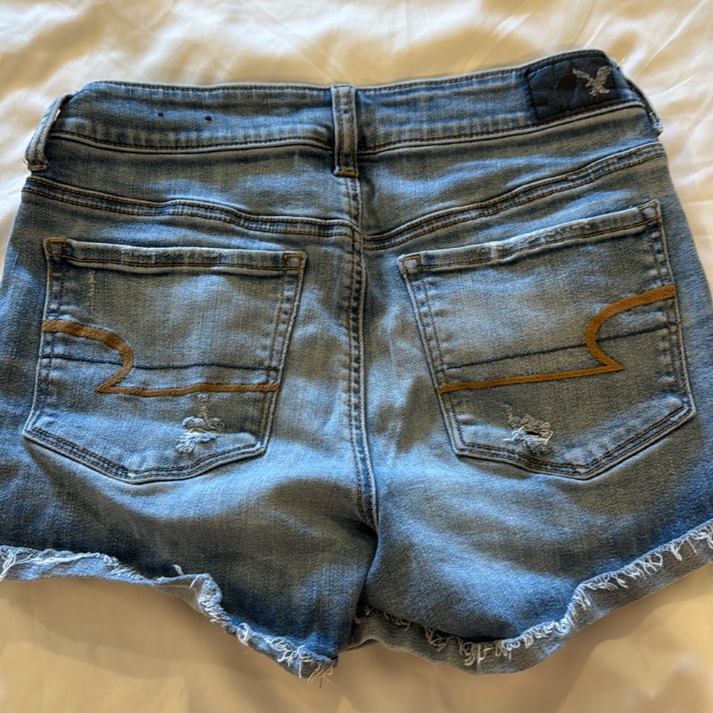 American Eagle Hi-Rise Shortie Shorts Bundle Size 4 - Picture 5 of 13